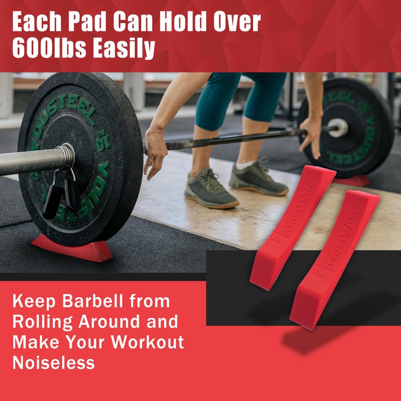 HarderWill Deadlift Jack Alternative (1 Pair) Easy to Load and Unload Weight Plates, Perfect for Deadlift, Crossfit, Powerlifting, Weightlifting, Home Gym for Your Gym Bag - Image 2